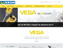 Tablet Screenshot of medikron.com.br